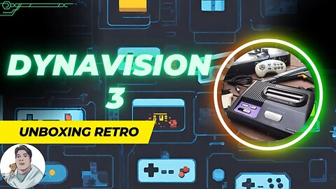 Unboxing Retro - Dynavision 3 - Com gameplay de teste no final