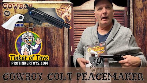 Cowboy Colt Peacemaker Clued & Faux Pearl | 121/6 | Gonher