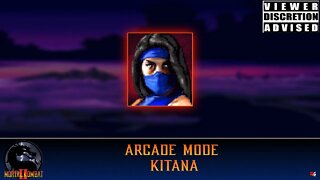 Mortal Kombat 2: Arcade Mode - Kitana