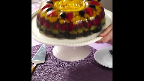 Crystalline Gelatin with Fruits