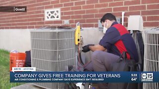 Goettl offers free training for veterans to get into a new career field
