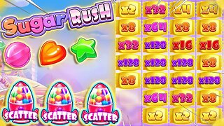 MY MOST INSANE WIN EVER ON SUGAR RUSH!!! 😱