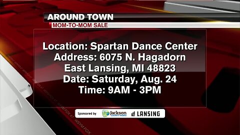 Around Town - Spartan Dance Center Mom-to-Mom Sale - 8/23/19