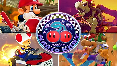 Mario Kart 8 Deluxe + Booster Course Pass - Cherry Cup Grand Prix | All Courses (1st Place)