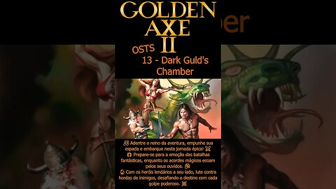 ⚔️🎶 Glórias Épicas: A Trilha Sonora de Golden Axe 2 🎶⚔️-#13