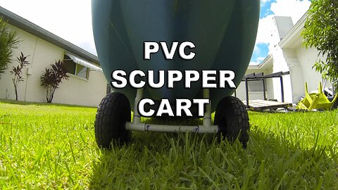 Homemade PVC Kayak Scupper Cart (EASY & CHEAP)!