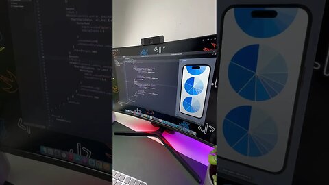 Pie Charts in SwiftUI #shorts #coding #ios17 #apple #xcode #technology
