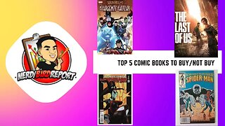 TOP 5 COMIC BOOKS TO BUY OR NOT TO BUY