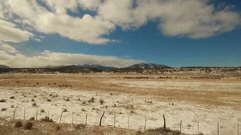 In the Rockies on Amtrak's California Zephyr