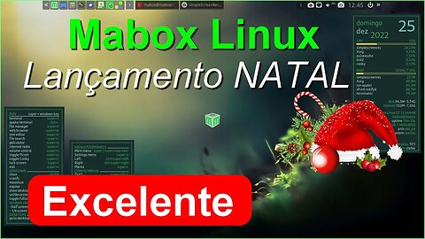 Lançamento Mabox Linux Manjaro Desktop Openbox. Distro Leve e Rápida para computadores + modestos