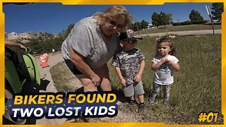 BIKERS FOUND TWO LOST KIDS | CRAZY & EPIC MOTO MOMENTS 2022 [Ep.#01]