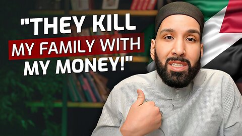 Palestinian-American Omar Suleiman Speaks Out! l "They K*ll My Family With My Money!"