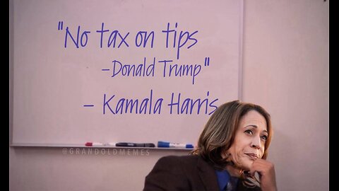 Kamala Plagiarizes Her First Promise