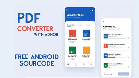 PDF Converter With Admob Ads Part 2