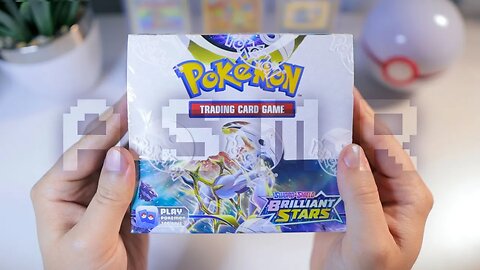 ASMR Pokémon Cards Unboxing (Brilliant Stars Booster Box OPENING!)