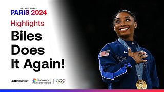 USA's Simone Biles wins vault final for her third gold of Olympics / Paris2024 Olympics