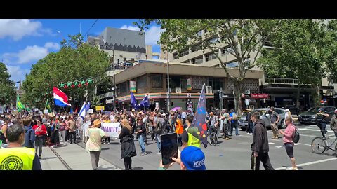 LIVE - Protest Melbourne NOW