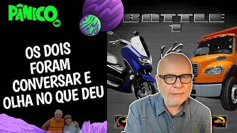 Marcelo Tas fala sobre NOVA WEBSÉRIE: NEM O BINO SABE A CILADA DA TRETA DE MOTOBOYS E CAMINHONEIROS