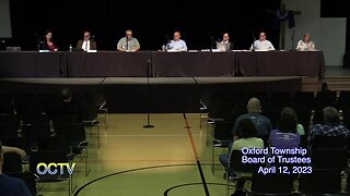 Oxford Township Board of Trustees: April 12, 2023