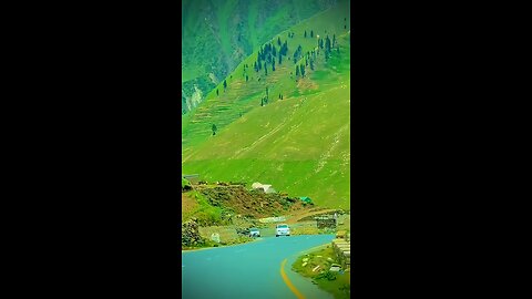 Driving the Beautiful Naran Road Through the Mountains in Mansehra #beautiful #mountains #naran