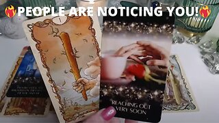 ❤️‍🔥PEOPLE ARE NOTICING YOU!❤️‍🔥YOUR ENERGY ATTRACTS NEW LOVE🔥🪄✨COLLECTIVE LOVE TAROT READING 💓✨