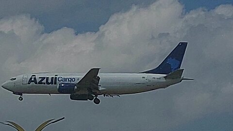 Boeing 737-300F PR-AJY vindo de Campinas para Manaus