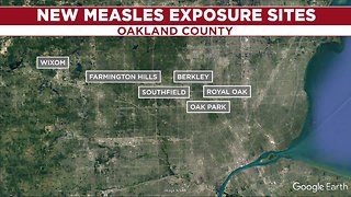 18 confirmed measles cases in Oakland County