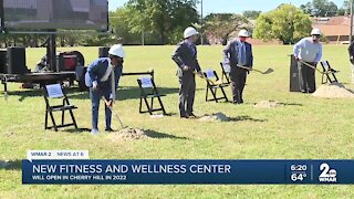 Groundbreaking ceremony held for Middle Branch Fitness and Wellness Center at Reedbird Park