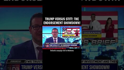 Trump Versus Stitt: The Endorsement Showdown!