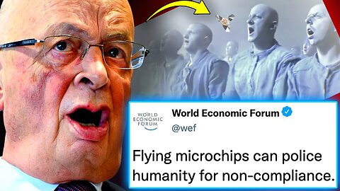 WEF Unveils 'Flying Microchips' That Can Detect 'Thought Crimes' and 'Disable Your Brain'