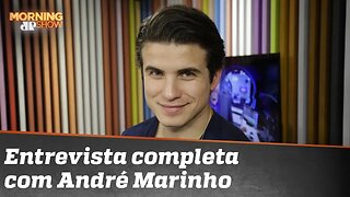 Assista à íntegra da entrevista com André Marinho