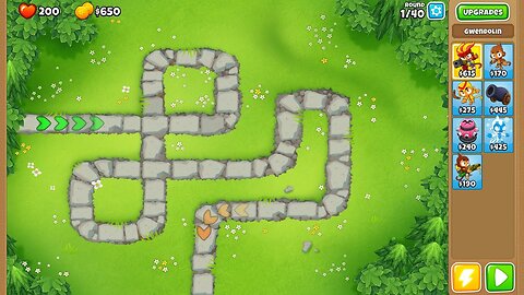 Beating Monkey Meadow On Easy In Primary Mode Only In Bloons TD 6 || Bloons TD 6 Gameplay