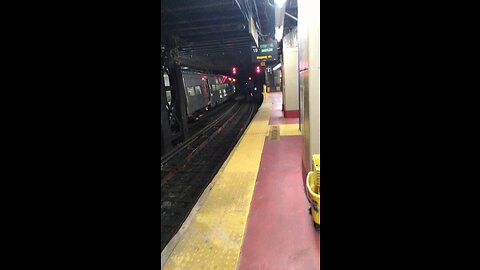 Penn station New York platform compilation