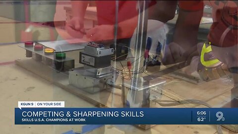 Southern Arizona students sharpen their skills in construction, manufacturing