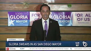 Todd Gloria to be sworn in as San Diego mayor