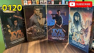 [0120] THE EVIL DEAD Collection (1981) VHS [INSPECT] [#theevildead #evildeadVHS #theevildeadVHS]