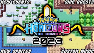 Let's Play Pokémon Horizons Latest GBA Rom hack 2023