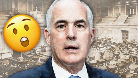 Senator Bob Casey RUNS from Reporter Who Asks Him if Joe Biden Should Resign