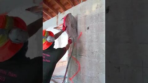 Enlarging a wall opening