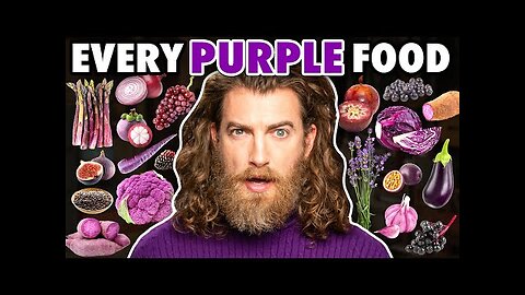 We Tried EVERY Purple Food