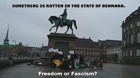 24/7 Demonstration Copenhagen Denmark today [17.12.2020]