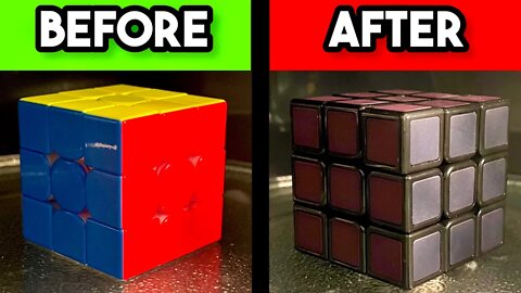 Microwave vs Rubik’s Cube (2200 degrees)