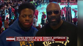 Metro Detroit boxing star in ICU battling COVID-19 at Royal Oak Beaumont