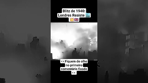 Blitz de 1940: Londres Resiste 🏙️💥🇬🇧 #war #guerra #ww2