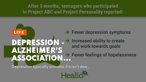 Depression - Alzheimer's Association Things To Know Before You Get This