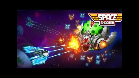 Space Shooter galaxy attack | Level 1-2 | kill boss 1 | rocket studio | watch4gain