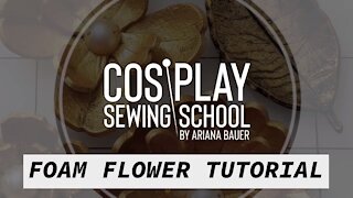 EVA Foam Flower Tutorial with SKS Props Foam