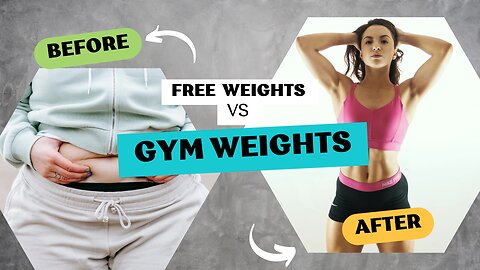 Which Exercise is Best " FREE WEIGHT or GYM WEIGHTS :Body change