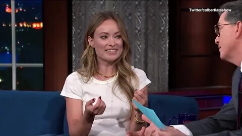 Video: Olivia Wilde shoots down claims Harry Styles spit on Chris Pine