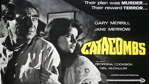 CATACOMBS 1965 Man & Mistress Kill His Wife Then are Haunted by Her Spirit FULL MOVIE in HD